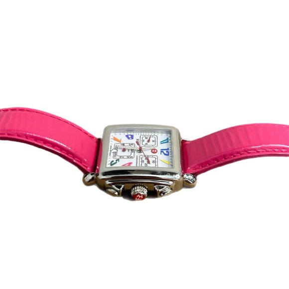 Michele 18MM White Dial Deco Carousel Watch - Picture 4 of 5